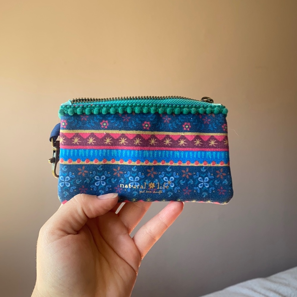Natural Life Keychain Wallet